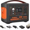 600W Portable Power Station Solar Generator (Peak 1200W) Kingboss;  153600mAh 568WH;  Lithium Battery 110V/600W;  AC Outlet;  2*DC Carport;  2*USB-C;