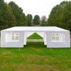 3 x 9m Eight Sides Two Doors Waterproof Tent with Spiral Tubes