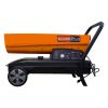 GarLUGH DHE220 Portable Movable Torpedo Forced Air 215000BTU Heavy-duty Kerosene/Diesel Heater with Thermostat Control and Overheat Protection for Job