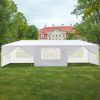 3 x 9m Eight Sides Two Doors Waterproof Tent with Spiral Tubes