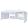 3 x 6m Two Windows Practical Waterproof Folding Tent White