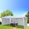 3 x 6m Two Windows Practical Waterproof Folding Tent White