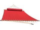 Olefin Double Quilted Hammock with Matching Pillow